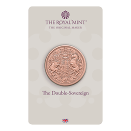 The Memorial Double Sovereign 2022 Gold Bullion Coin in Blister