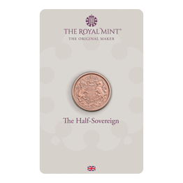 The Memorial Half Sovereign 2022 Gold Bullion Coin in Blister