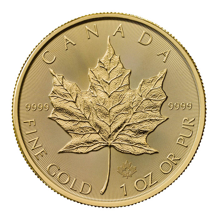 Canadian Maple 2024 1oz Gold Bullion Coin