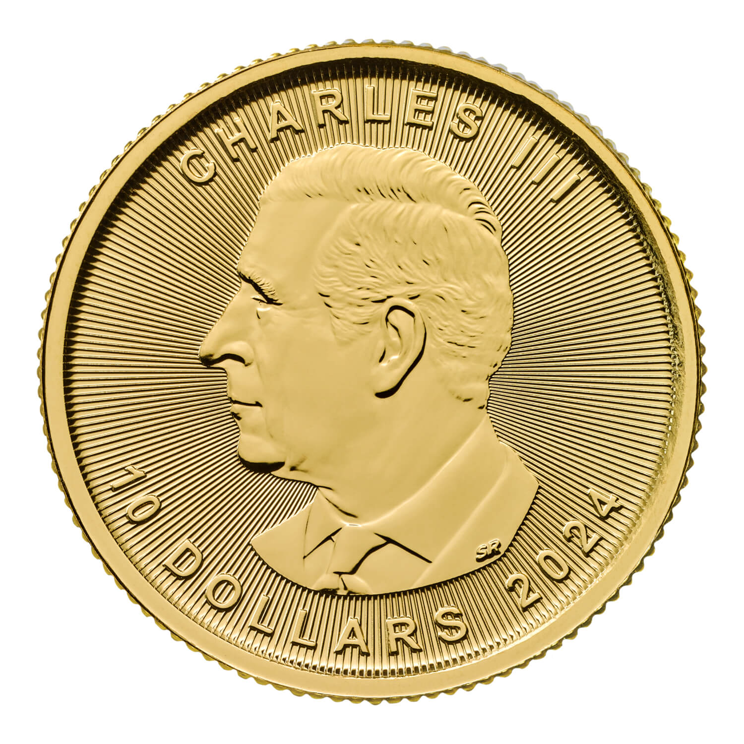 Canadian Maple 2024 1/4oz Gold Bullion Coin | The Royal Mint