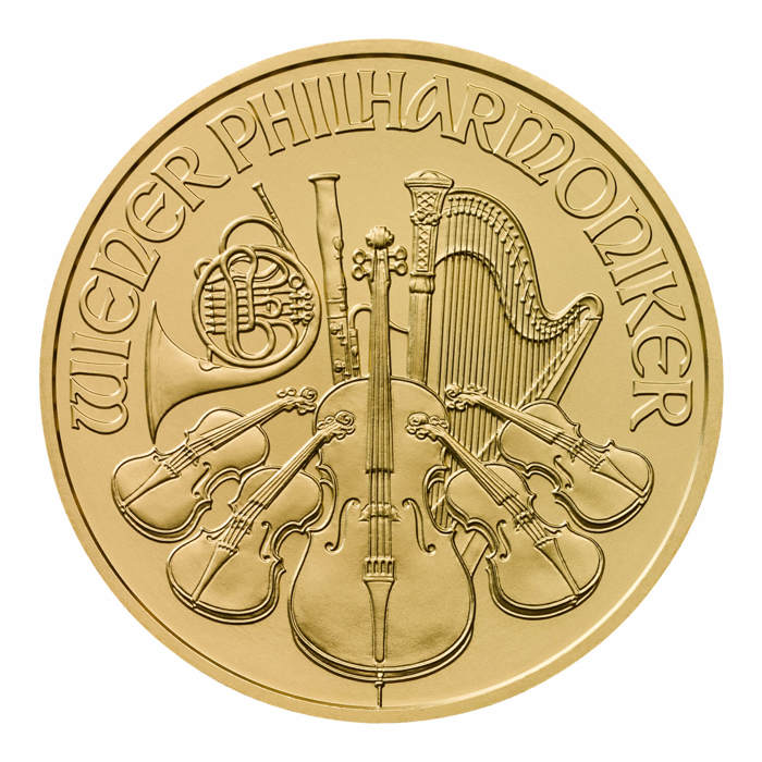 Austrian Philharmonic 2024 1/2oz Gold Bullion Coin