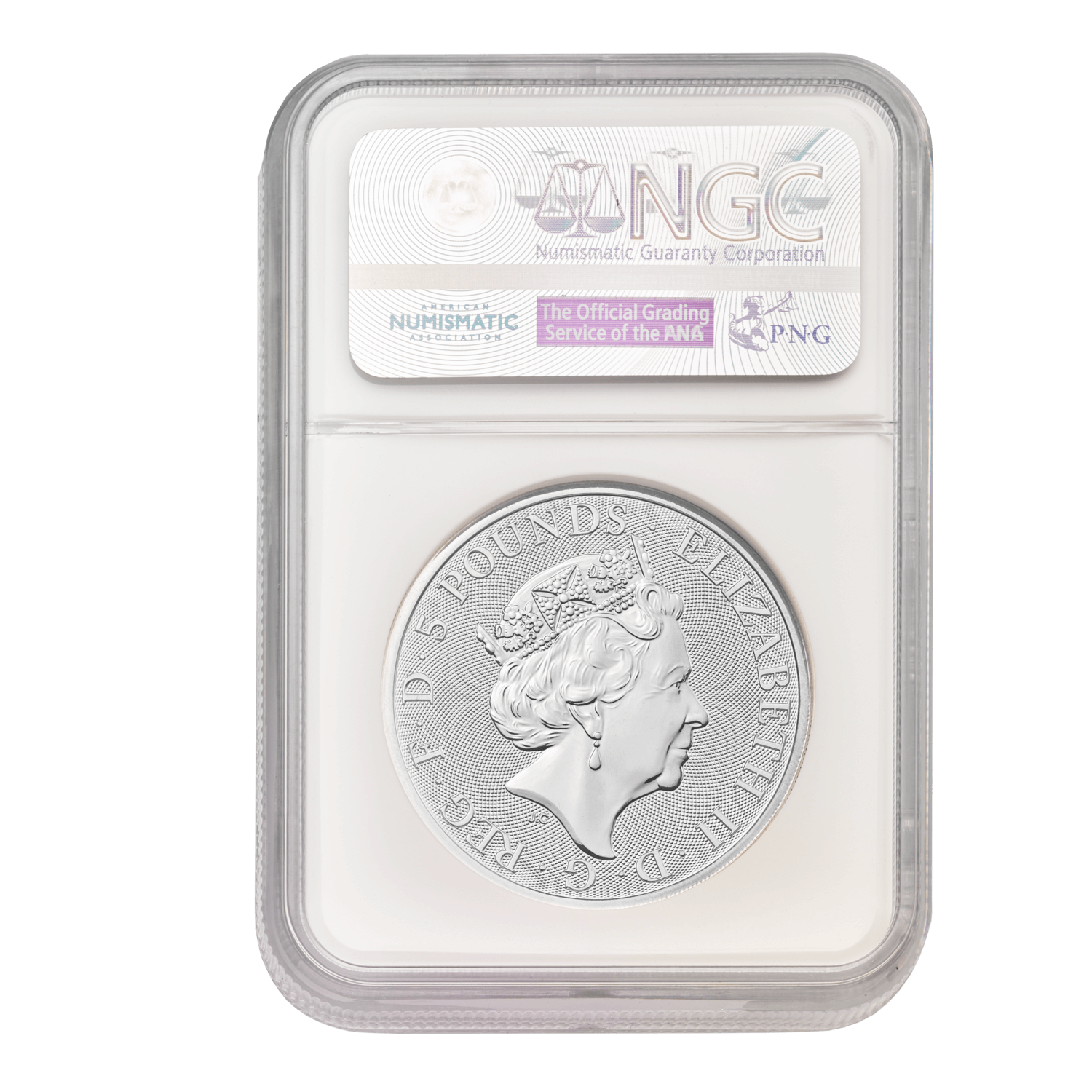 2018 Silver 2oz Queens beast Unicorn of Scotland Bullion Coin