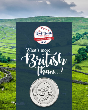 Browse the Great British Coin Hunt designs