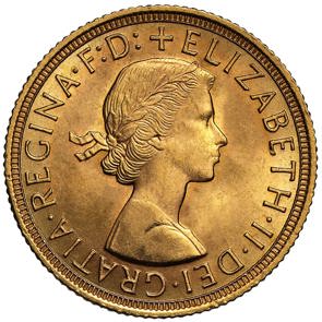 1958 Elizabeth II Sovereign