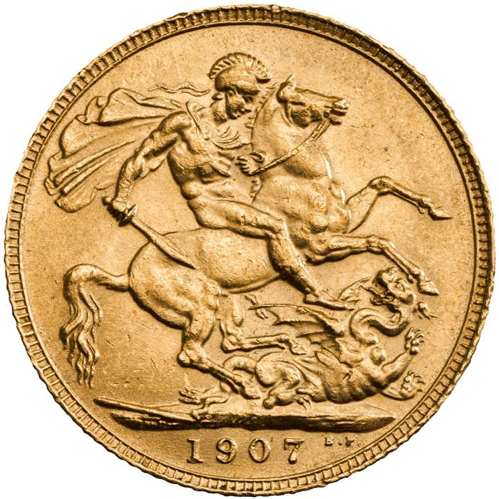 1907 Edward VII Circulating Sovereign