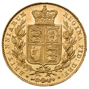 1838 Queen Victoria Sovereign