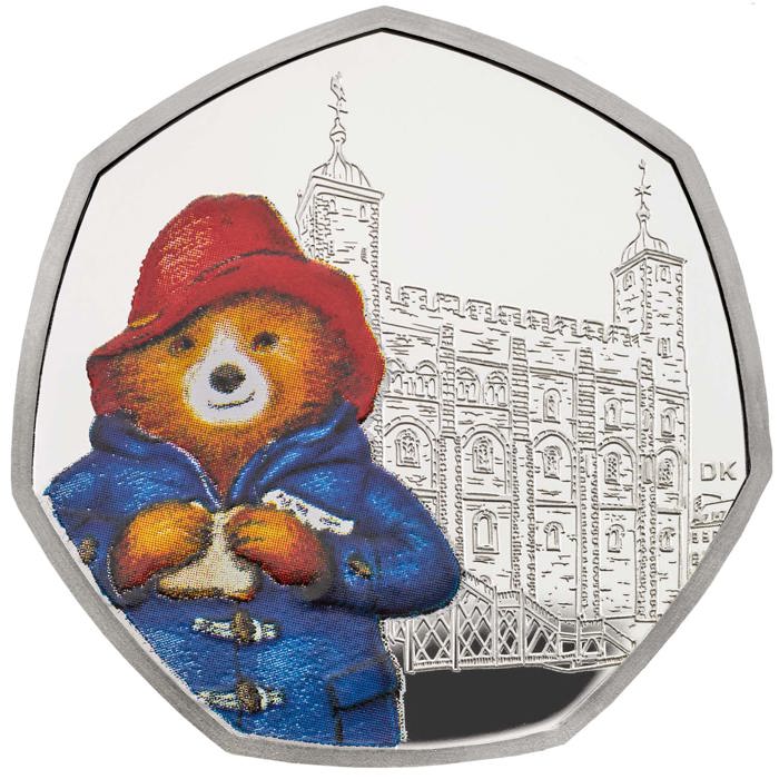 Paddington™ at the Tower 2019 UK 50p Silver Proof Coin