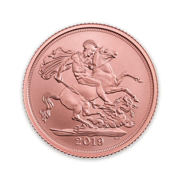 The QuarterSovereign 2019 The Royal Mint