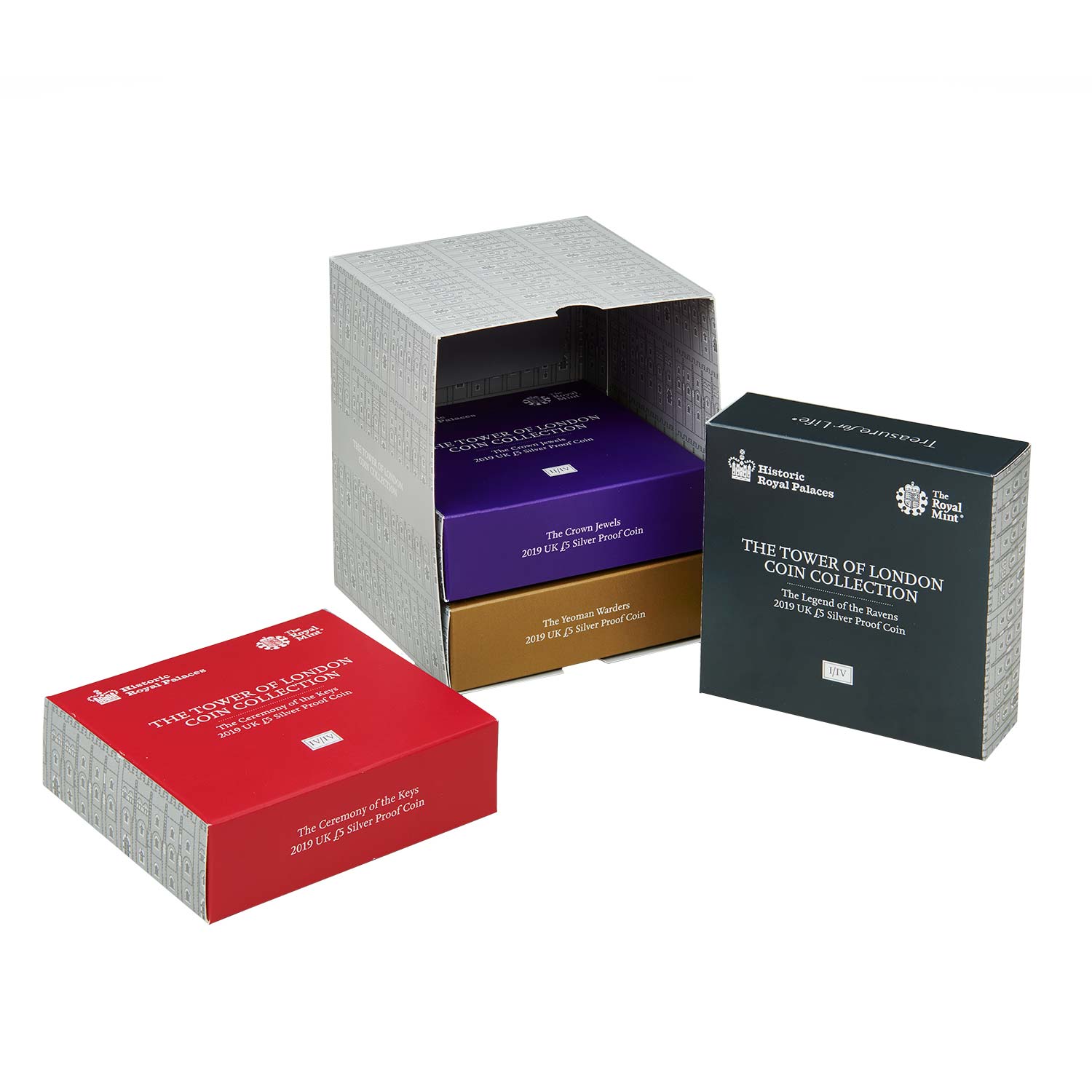 The Tower of London Silver Proof 4-Coin Series | The Royal Mint