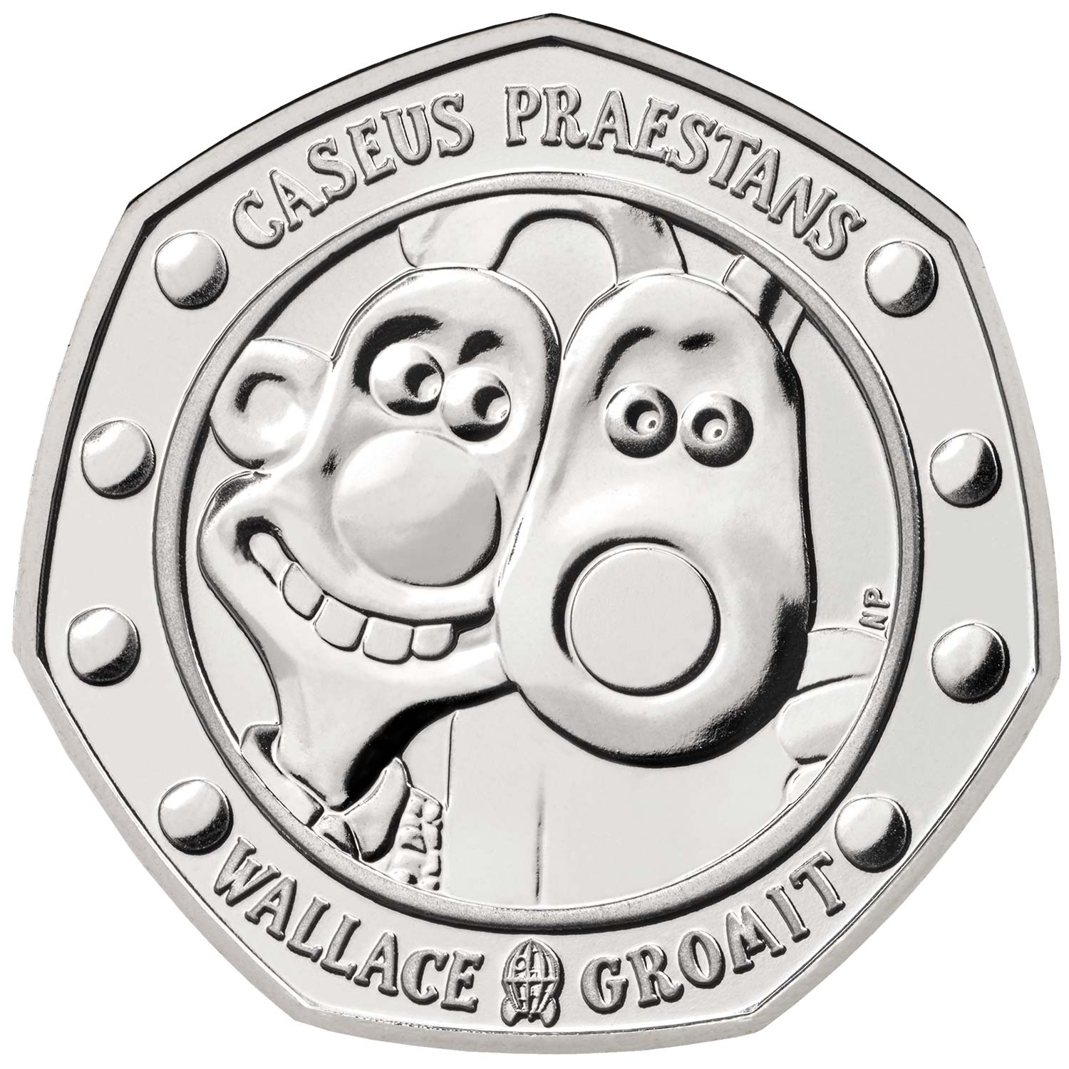 Wallace and Gromit 2019 UK 50p BU Coin The Royal Mint