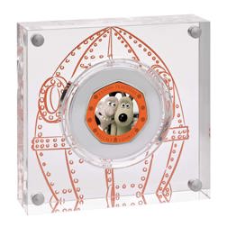 50p Coins 57 wallace and gromit 2019 uk 50p silver proof coin in acrylic uk19wgsp