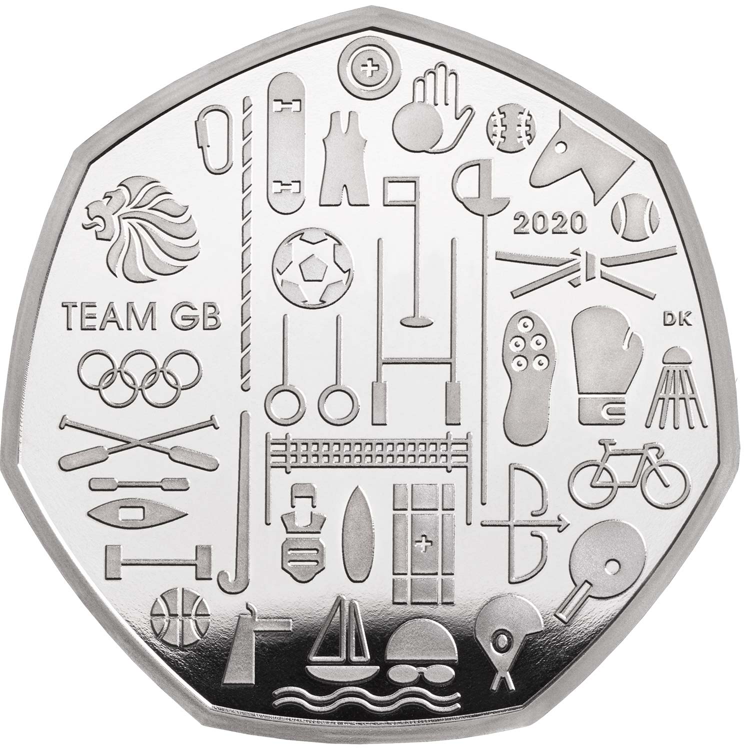The 2020 United Kingdom Silver Proof Piedfort Coin Set | The Royal