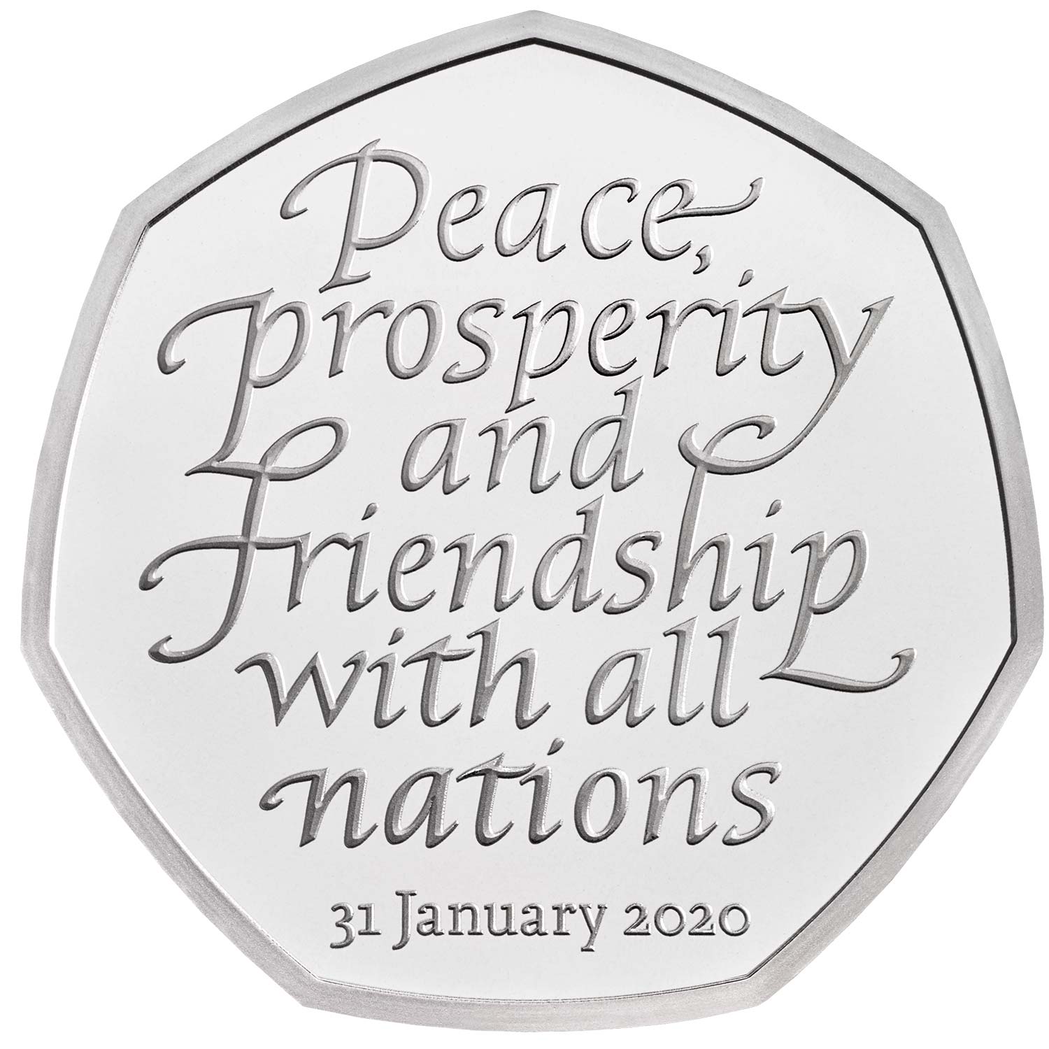 31st JANUARY 2020 Brand New BREXIT Silver Commemorative UK EU Politics 2021 