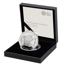 Silver Proof Hylaeosaurus 2020 UK 50p Coin
