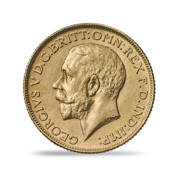 George V 1918 India Sovereign