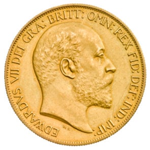 1902 Edward VII Matte Proof £5 Sovereign