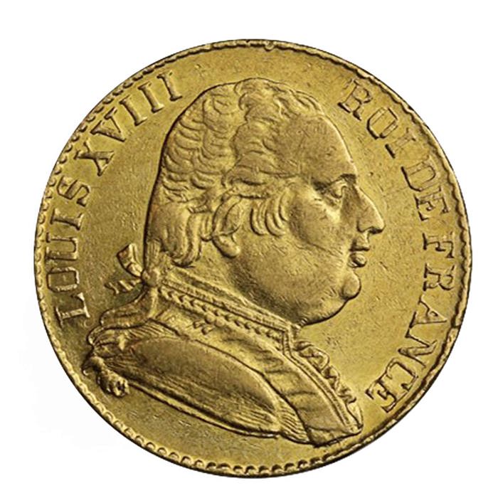 Louis XVIII 20 Francs London Mint