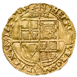 James I Half-Laurel, 4th Bust, Initial Mark Thistle 