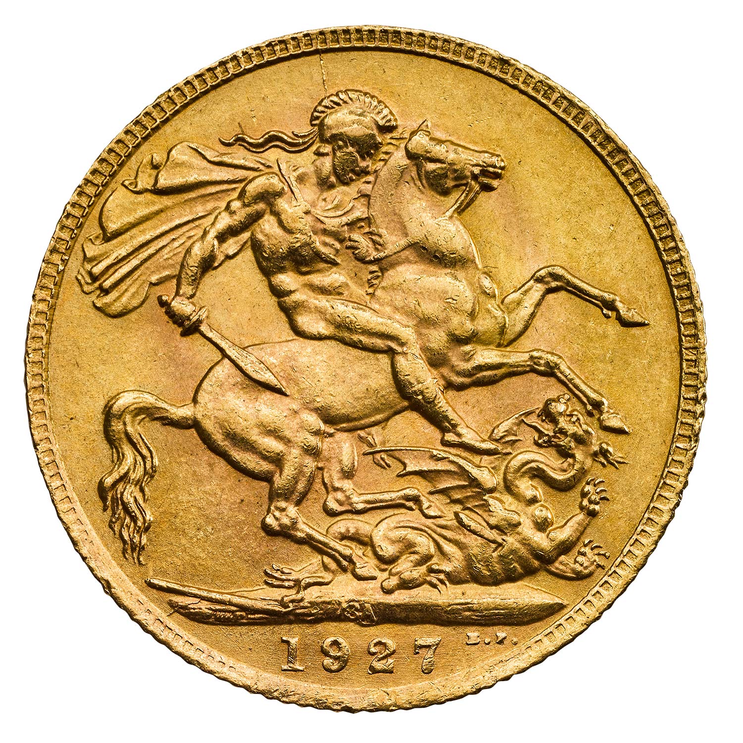 George V Sovereign coin 1927 | The Royal Mint