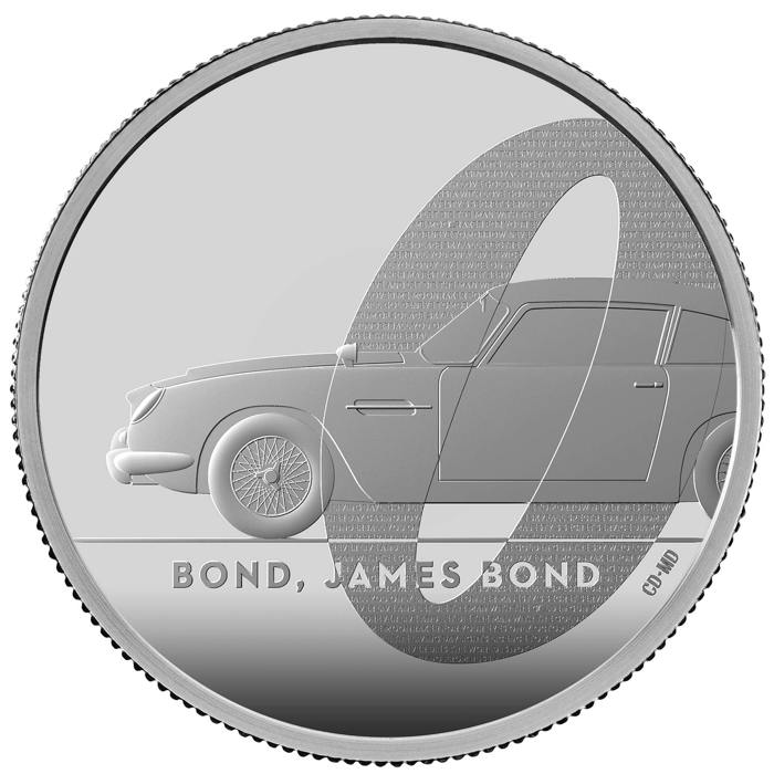 Bond, James Bond 2020 UK Two-Ounce Silver Proof Coin