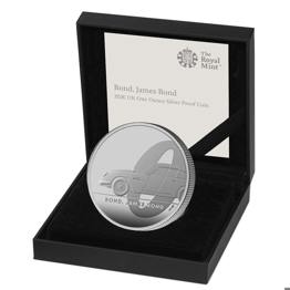 Bond, James Bond 2020 UK One Ounce Silver Proof Coin