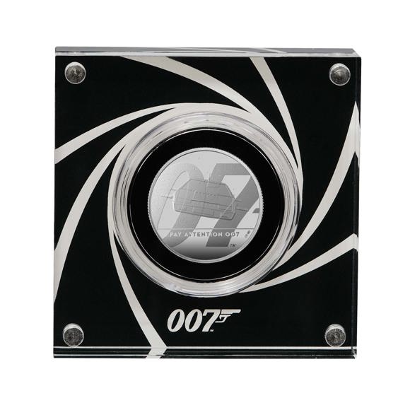 Pay Attention 007 2020 UK Half-Ounce Silver Proof Coin