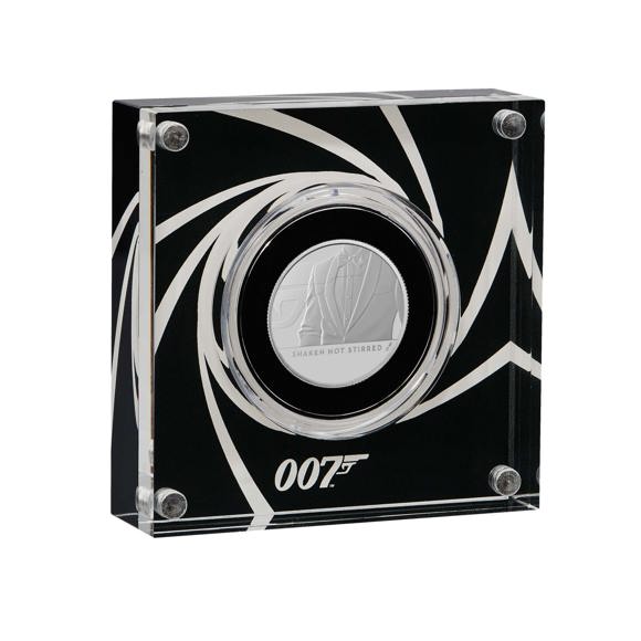 Shaken Not Stirred 2020 UK Half-Ounce Silver Proof Coin