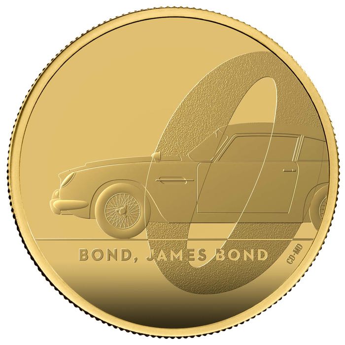 Bond, James Bond 2020 UK One Ounce Gold Proof Coin