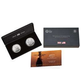 400th Anniversary of the Mayflower Voyage Silver Proof Coin and Medal Set 