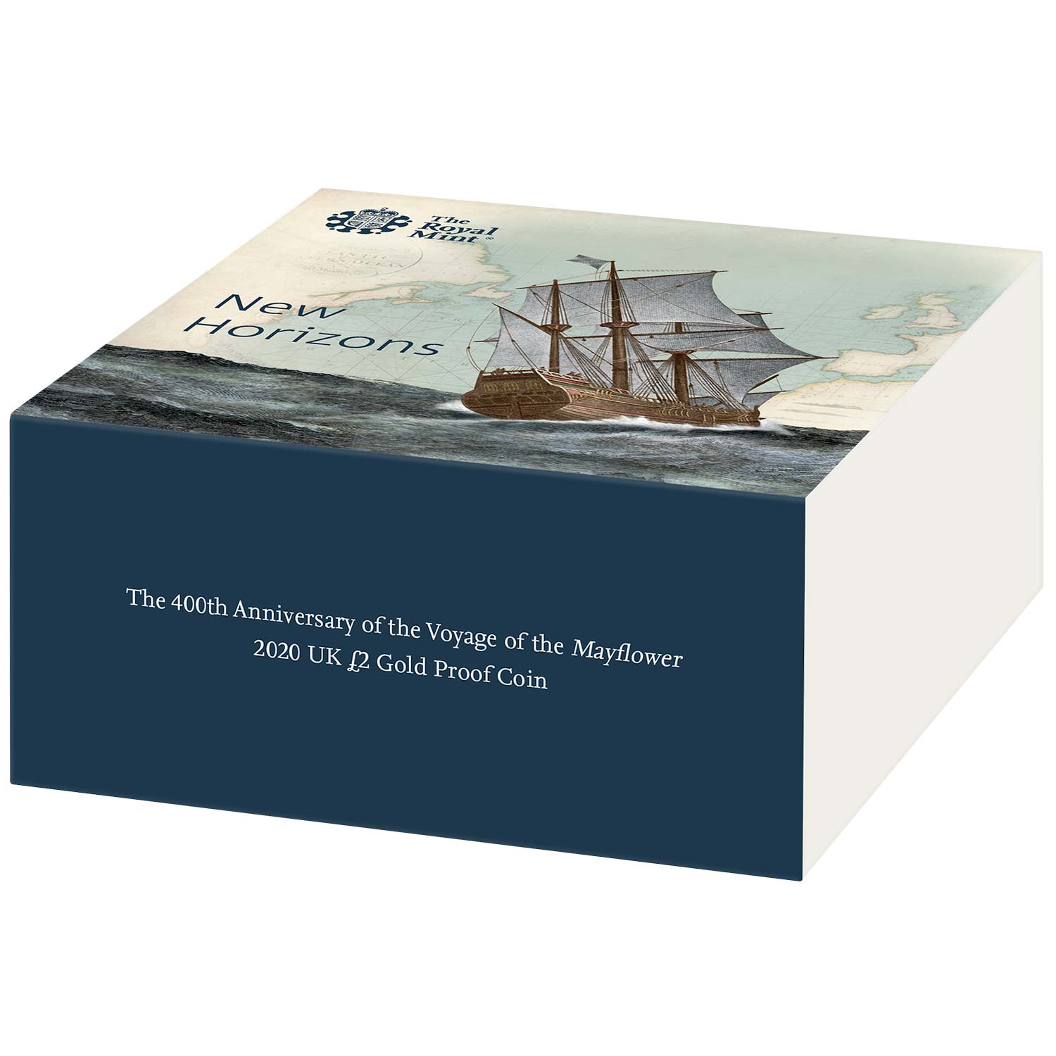 Mayflower 2020 UK £2 Gold Proof Coin | The Royal Mint