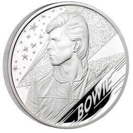 David Bowie 2020 UK 5oz Silver Proof Coin