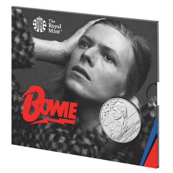 David Bowie 2020 £5 Brilliant Uncirculated Coin - Edition 1