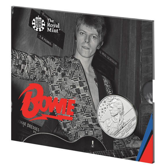 David Bowie 2020 £5 Brilliant Uncirculated Coin - Edition 3