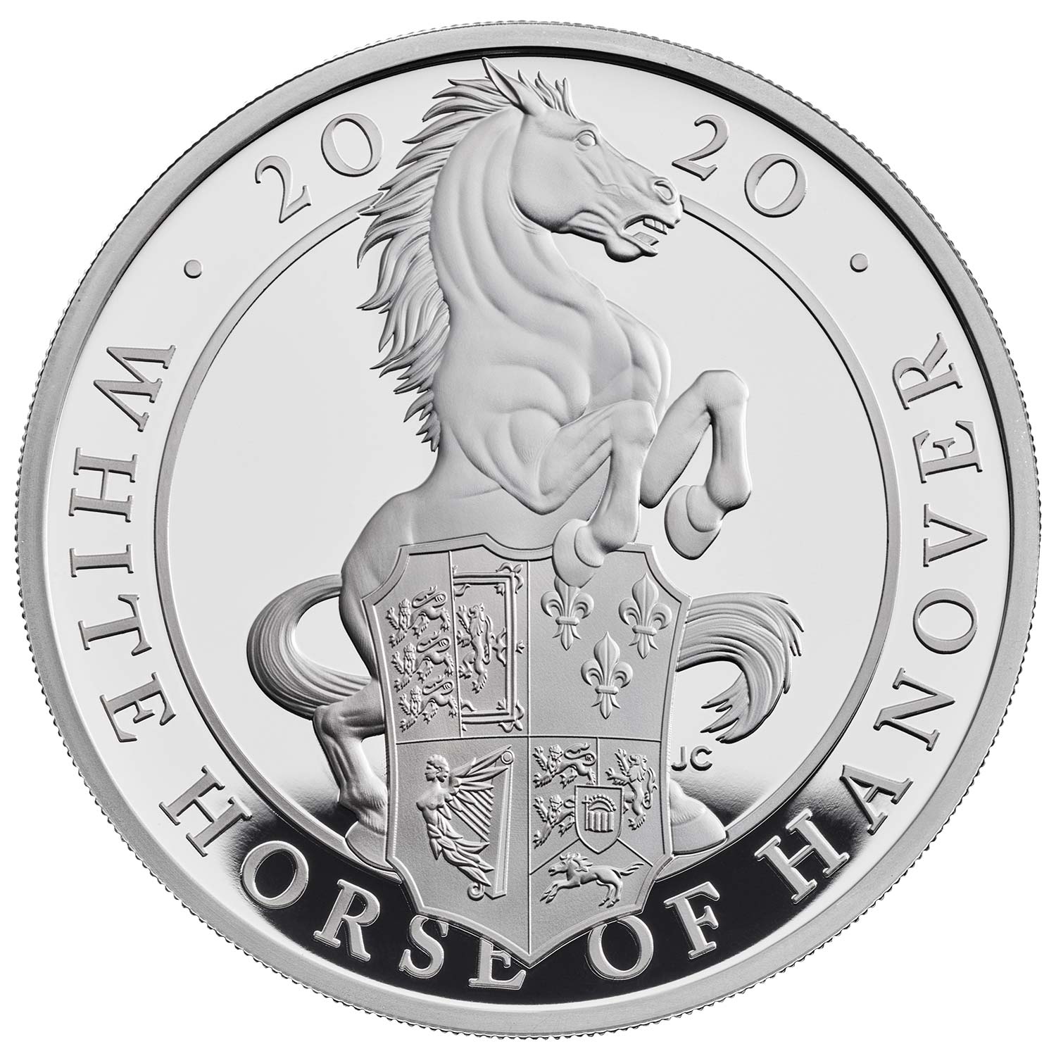 White Horse of Hanover 2020 1oz Silver Proof Coin | The Royal Mint