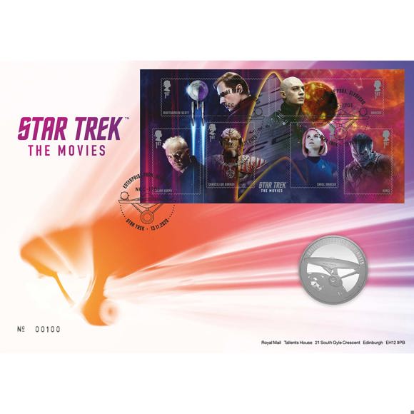 Star Trek™ The Movies Limited Edition Medal Cover