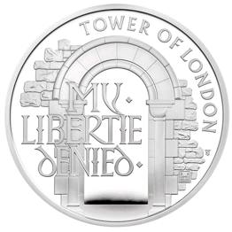 The Infamous Prison 2020 UK £5 Silver Proof Piedfort Coin