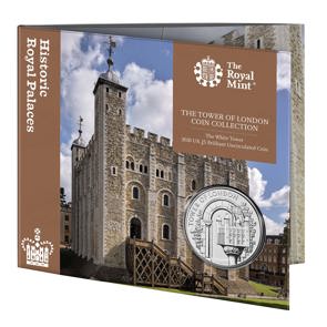 The White Tower 2020 UK £5 Brilliant Uncirculated Coin
