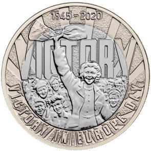 75th Anniversary of VE Day 2020 UK £2 Brilliant Uncirculated Coin