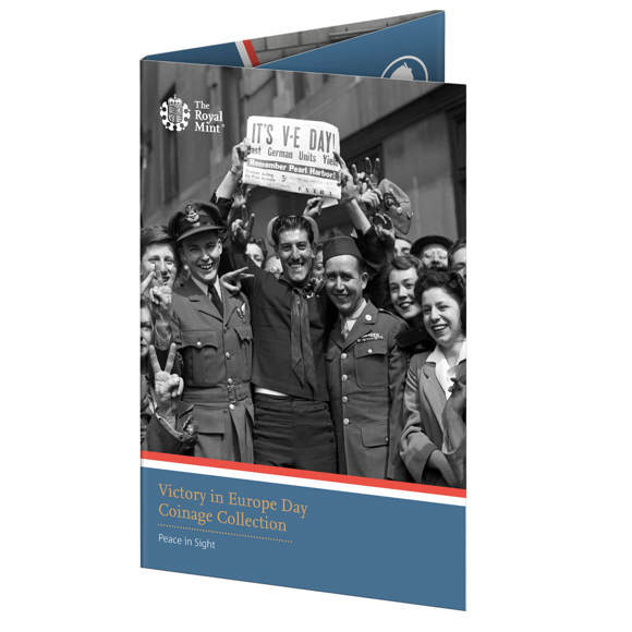 1945 coinage and VE day historics coin set