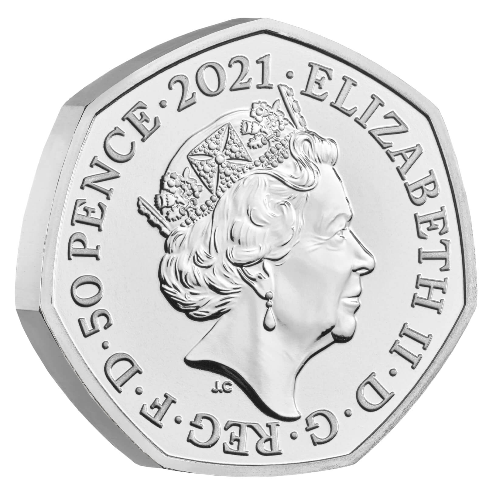 Winnie Pooh Friends 2021 50p Brilliant Uncirculated Coin The Royal
