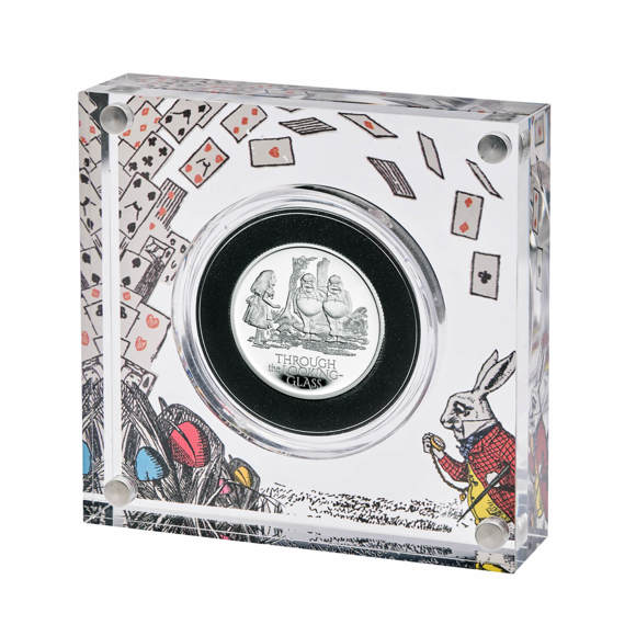 Through the Looking-Glass 2021 UK Half-Ounce Silver Proof Coin