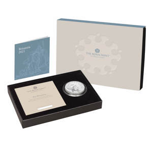 The Britannia 2021 UK Premium Exclusive  One-Ounce Brilliant Uncirculated Coin