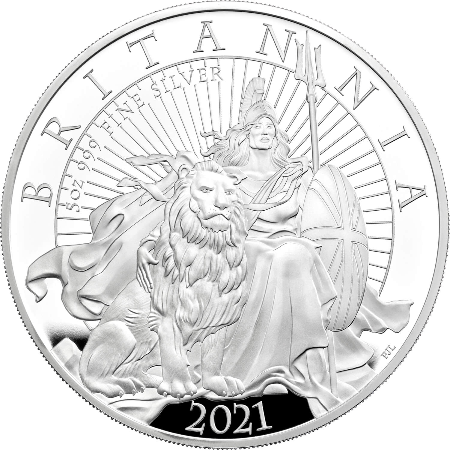 The Britannia 2021 UK Five-Ounce Silver Proof Coin | The Royal Mint