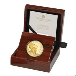 The Britannia 2021 UK Premium Exclusive Two-Ounce Gold Proof Coin