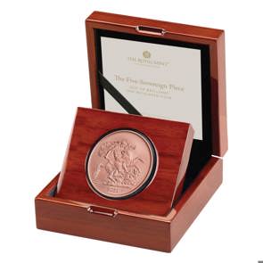 The Five-Sovereign Piece 2021 Gold Brilliant Uncirculated Coin