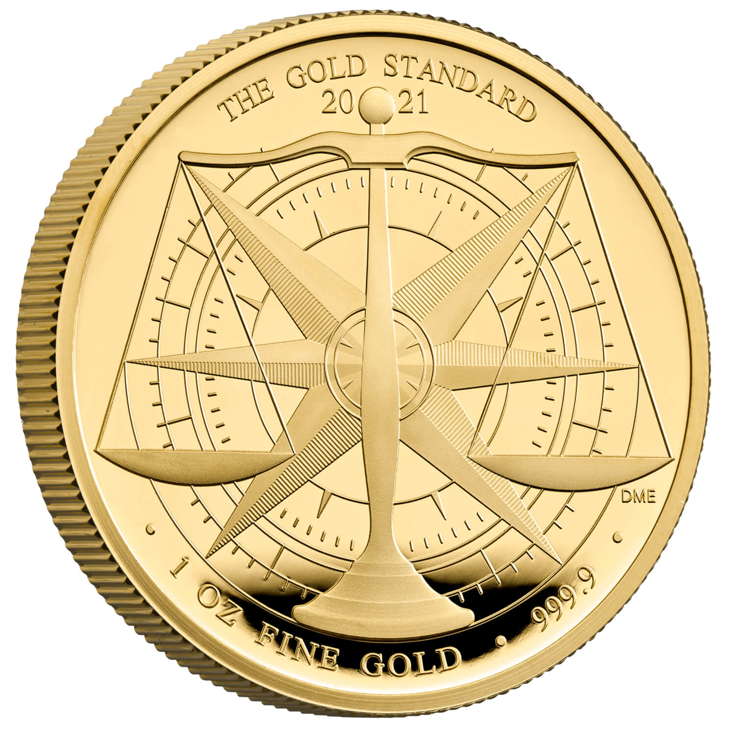 The Gold Standard 2021 UK One Ounce Gold Proof Coin