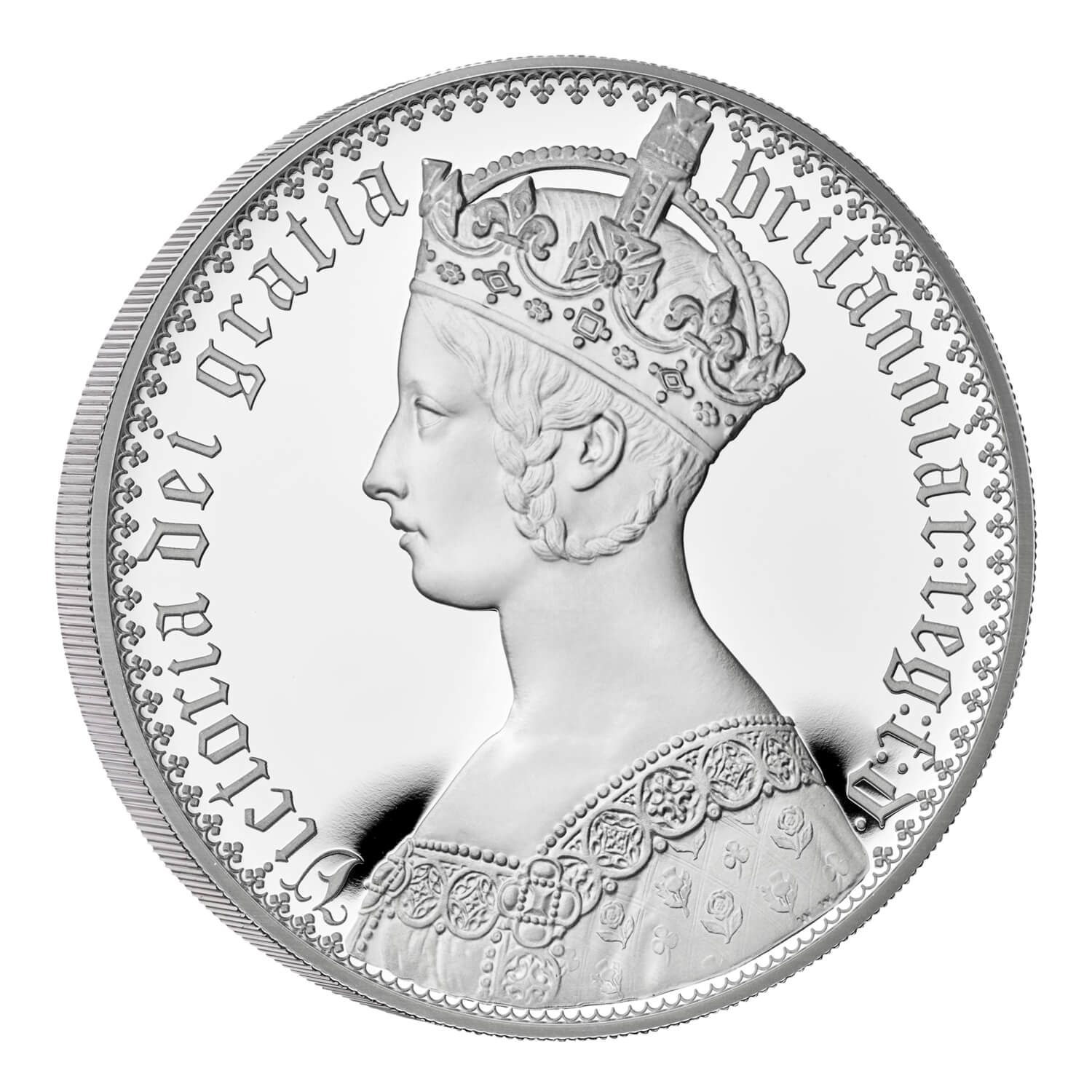 Gothic Crown Portrait 2021 10oz Silver Coin | The Royal Mint