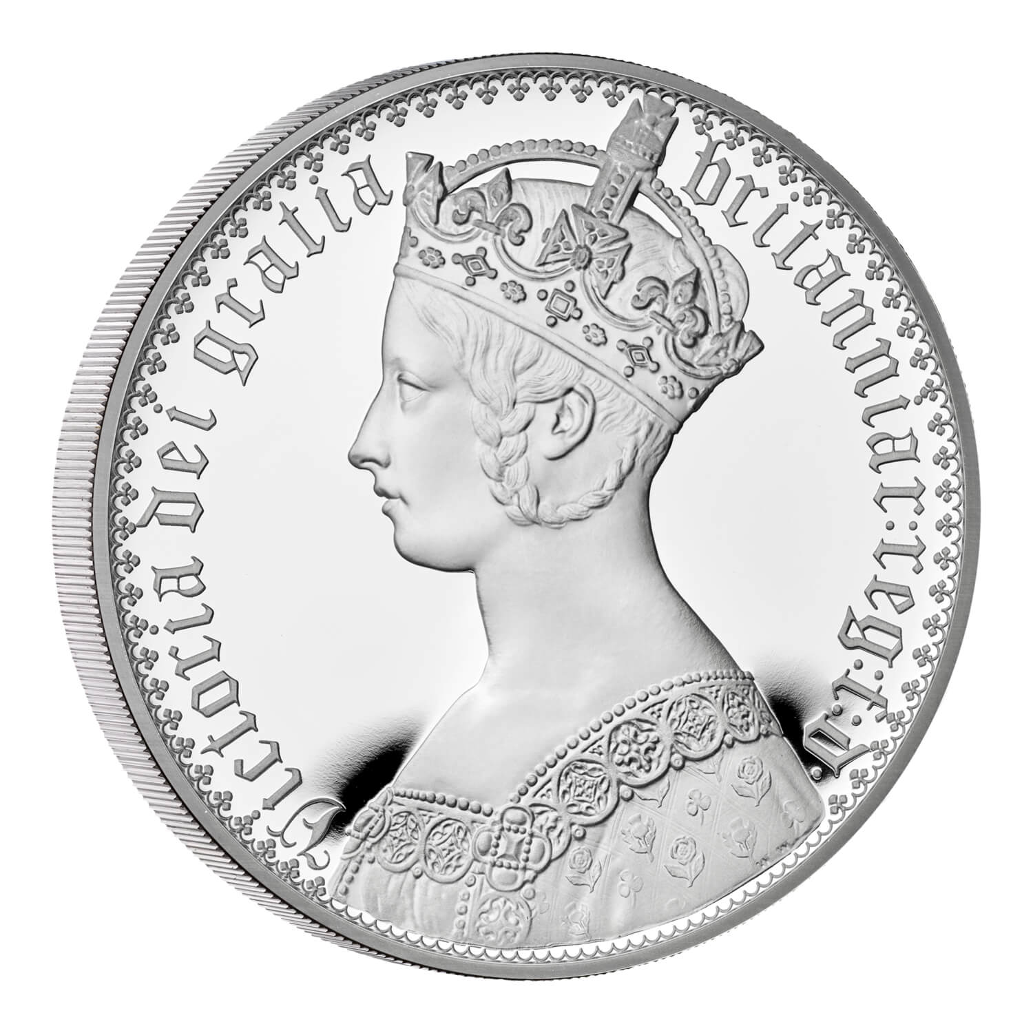 Gothic Crown Portrait 2021 UK 5oz Silver Proof Coin | The Royal Mint