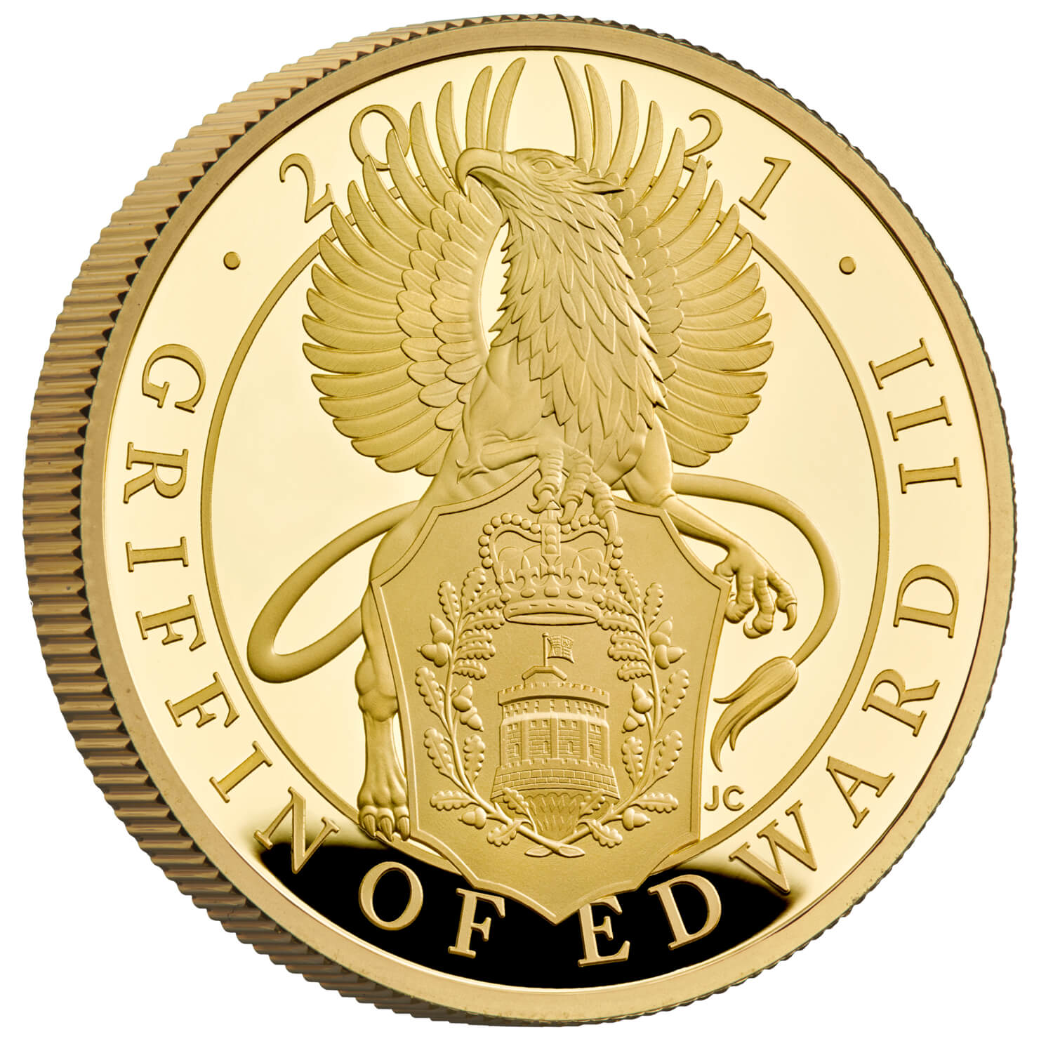 The Griffin of Edward III 2021 UK 1oz Gold Proof Coin | The Royal Mint