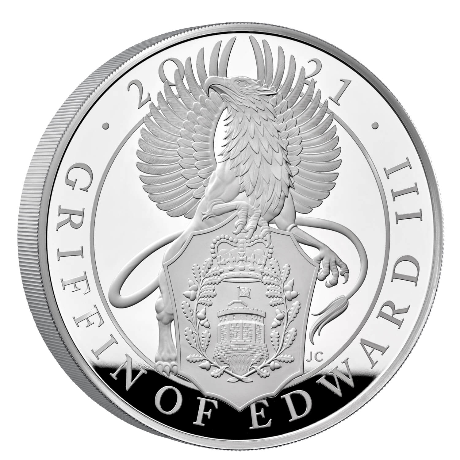 The Griffin of Edward III 2021 UK Silver Proof Kilo Coin | The